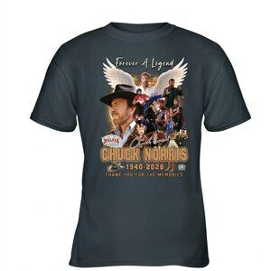 Chuck Norris Forever A Legend 1940-2026 T-Shirt